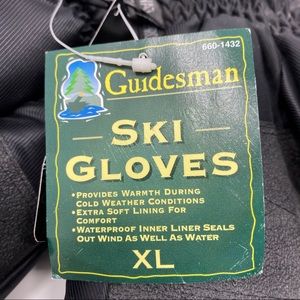Guidesman Accessories - NWT Guidesman Ski Gloves Black XL Guidesman Accessories - NWT Guidesman Ski Gloves Black XL